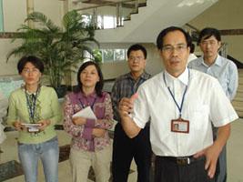 省領(lǐng)導、市領(lǐng)導來我司進行視察、指導